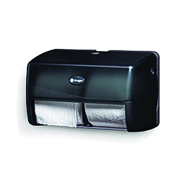 Kruger NOIR MicroMax+® Twin Bathroom Tissue Dispenser